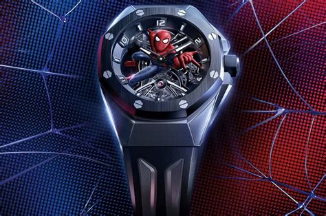 audemars piguet royal oak spider man price|audemars piguet marvel.